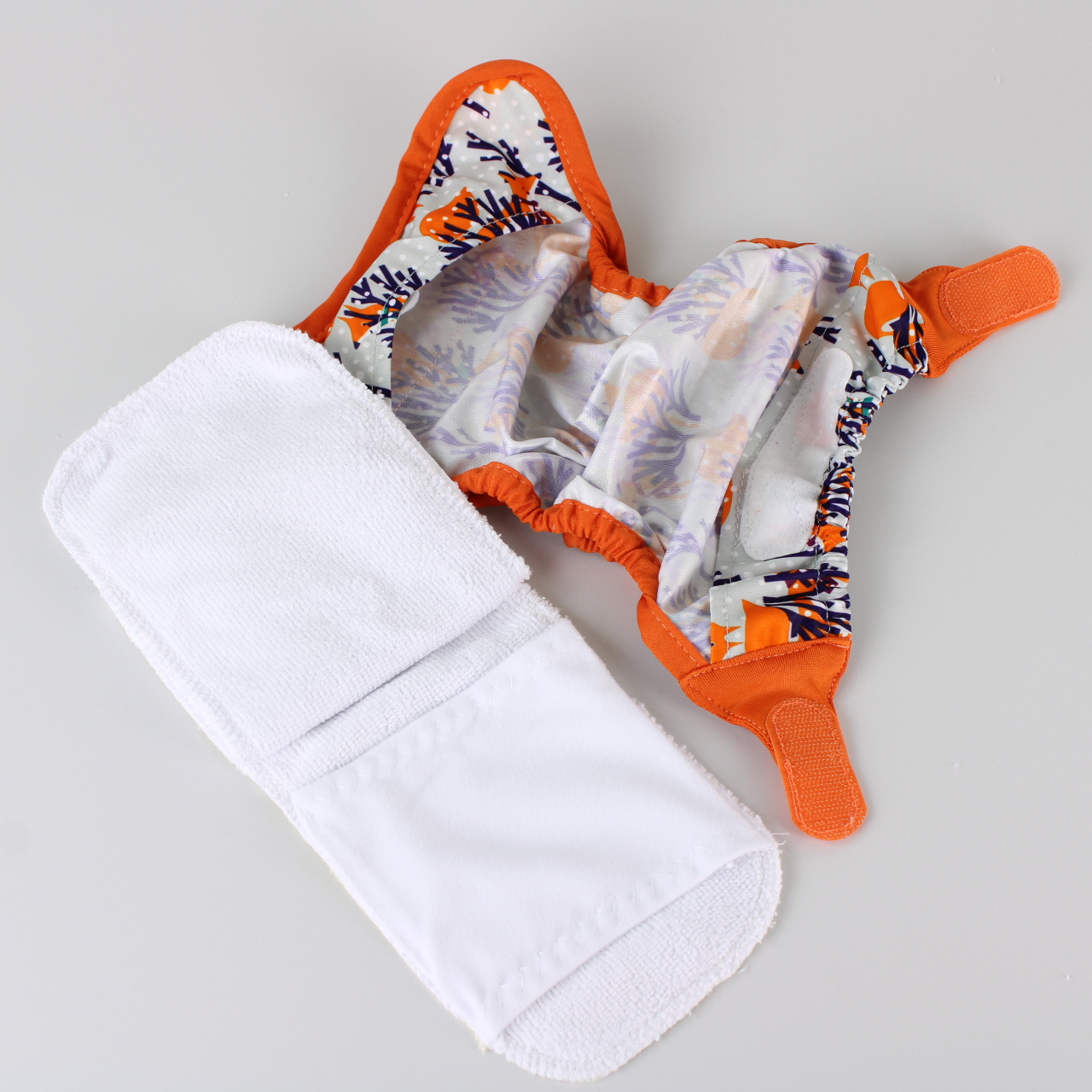 pop in newborn nappy
