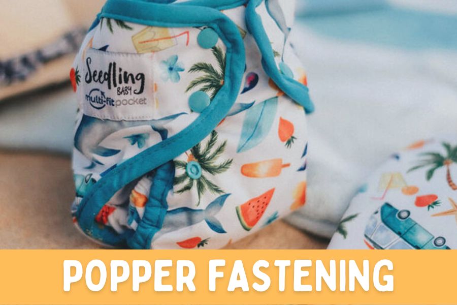 Popper Fastening Nappies