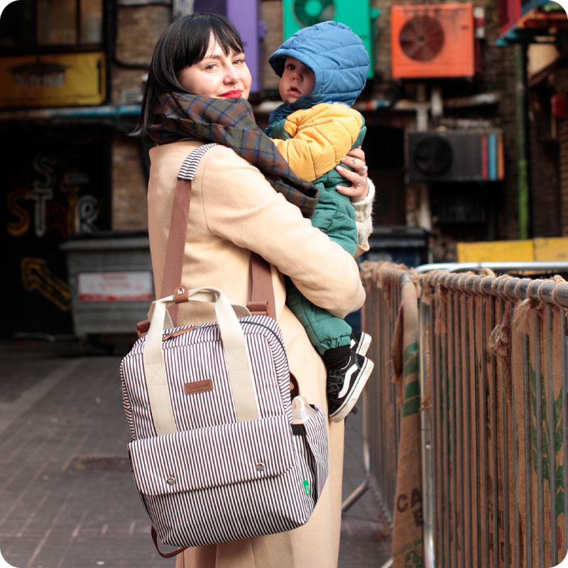 Babymel leopard changing best sale bag