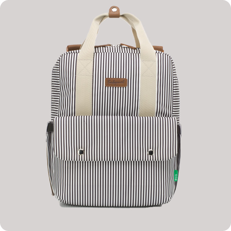 Stripe on sale diaper bag