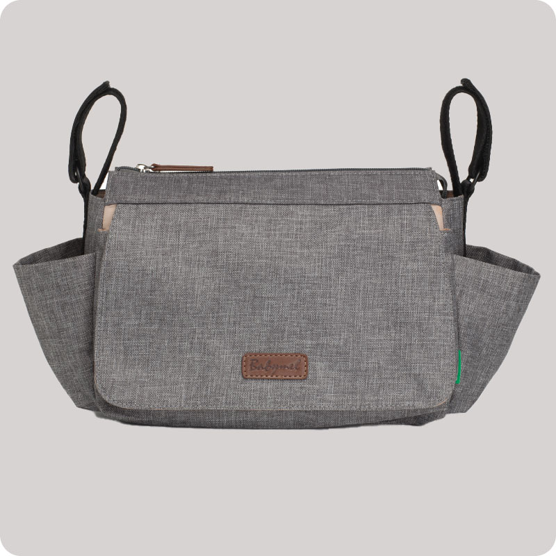 Babymel Eco Pushchair Organiser - Grey