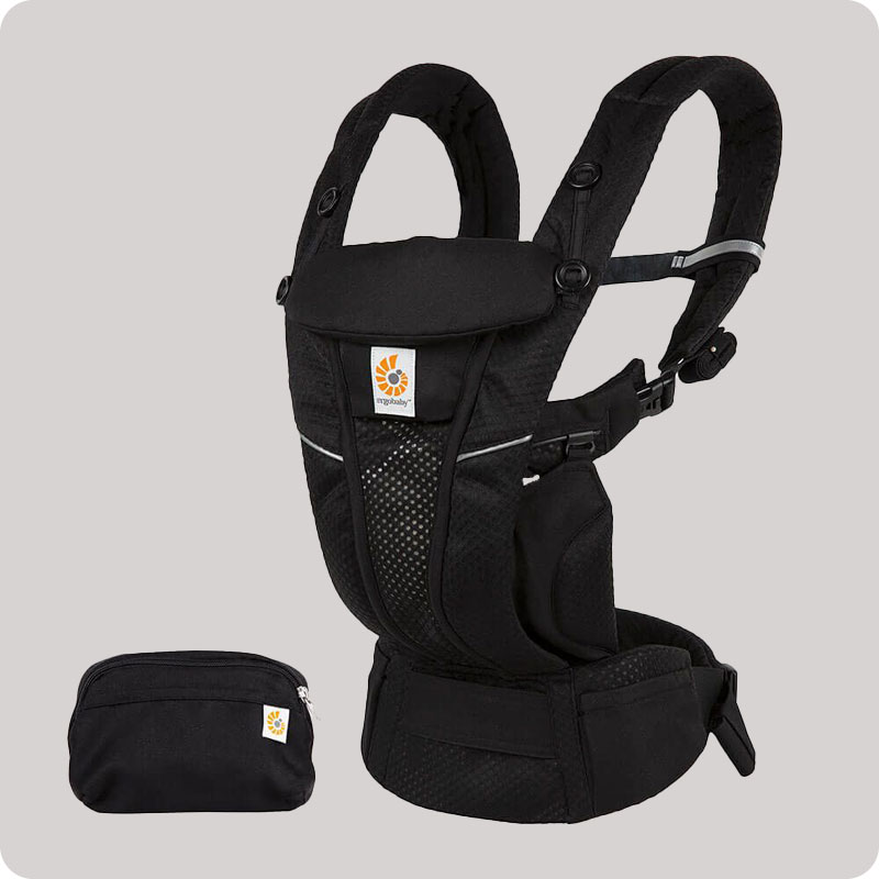 Ergobaby Omni Breeze Baby Carrier - Onyx Black