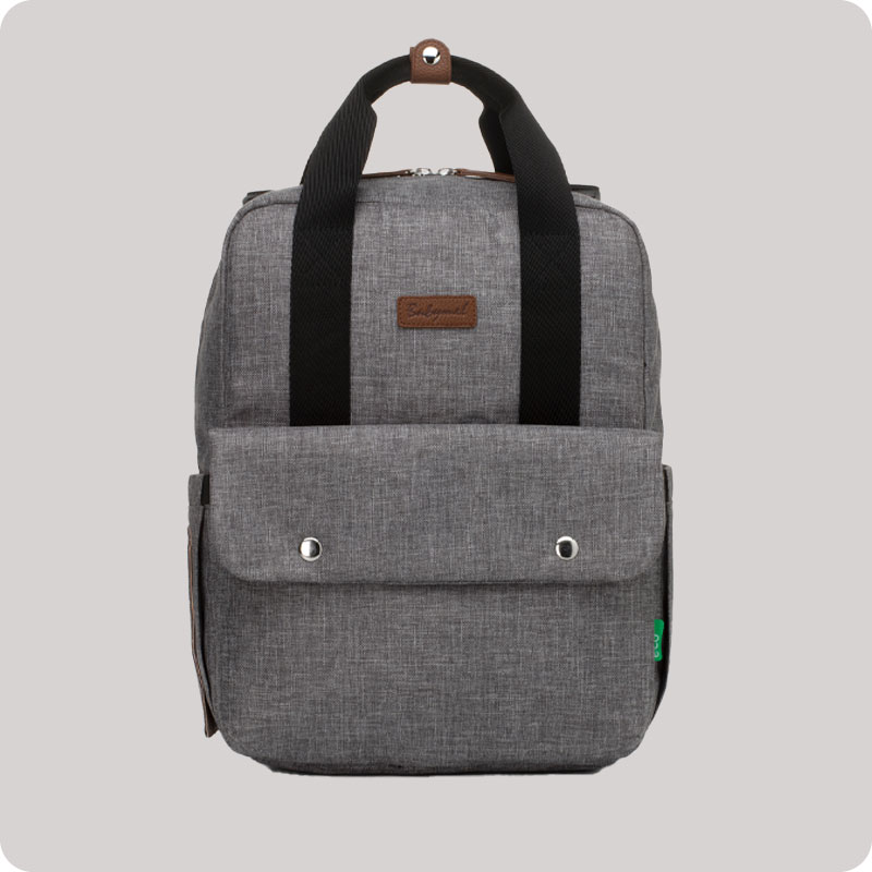 Babymel Georgi Zaino Fasciatoio Eco-Friendly Aqua - Realizzato Con Plastica Riciclata