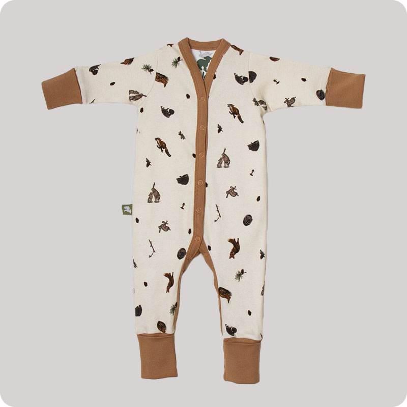 Little Lamb Hey Ewe Babygrow - Woodland Wonderland