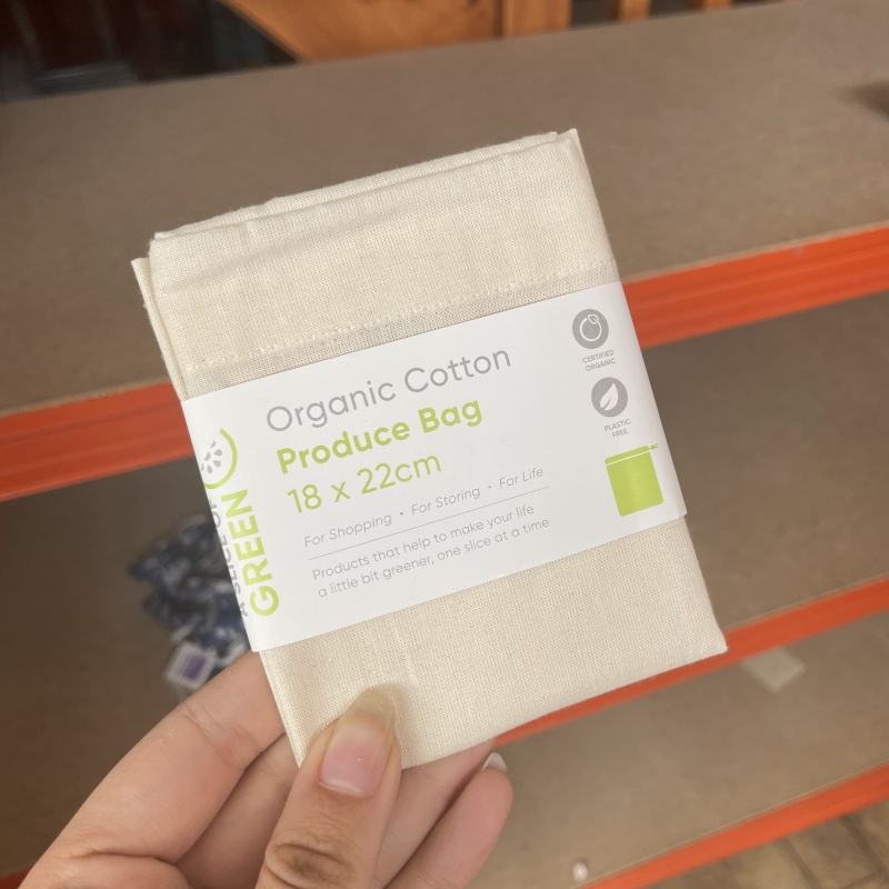 Clearance - Cotton Produce Bag 18x22cm