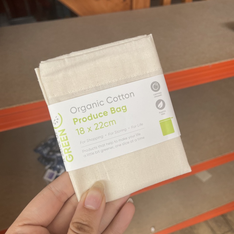 Clearance - Cotton Produce Bag 18x22cm