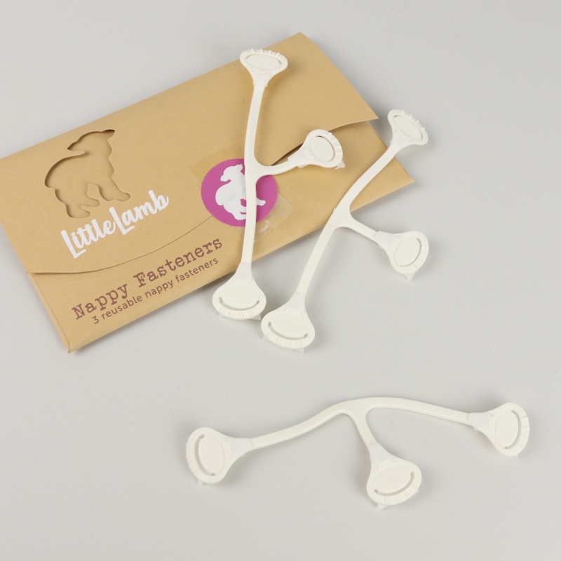 Little Lamb Nappy Fasteners 3 Pack