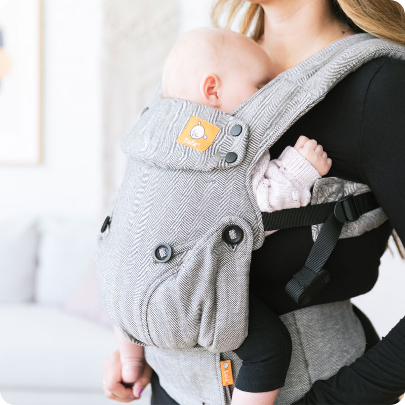 Tula Explore Linen Baby Carrier - Ash