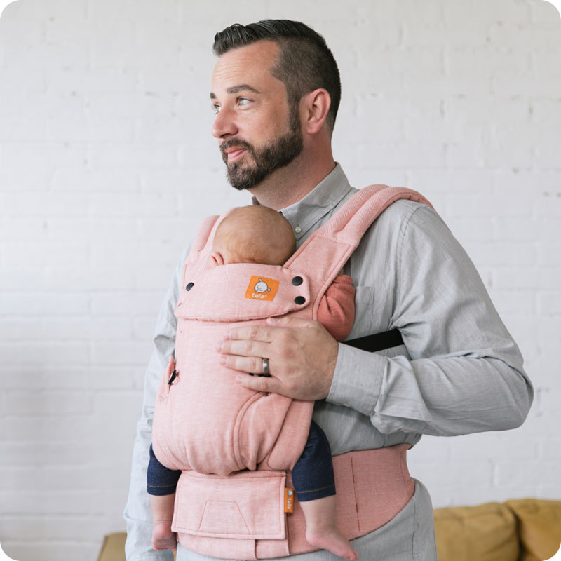 Tula Explore Linen Baby Carrier - Mango