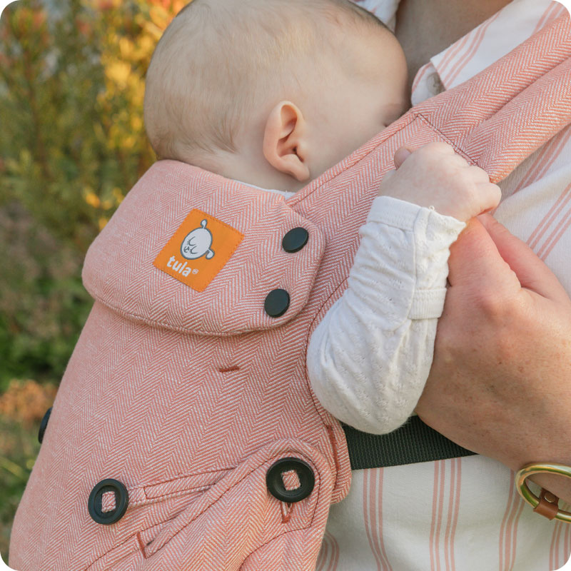 Tula Explore Linen Baby Carrier - Mango