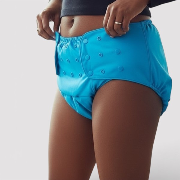 N.A.P./NAPPY CITY HEAVY〜/G-RAP Happy Nappy™ Neon Lime | Reusable Neoprene Swim Nappy | Splash