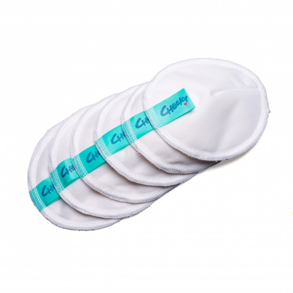 Washable Breast Pads - Shaped - 3 Pairs