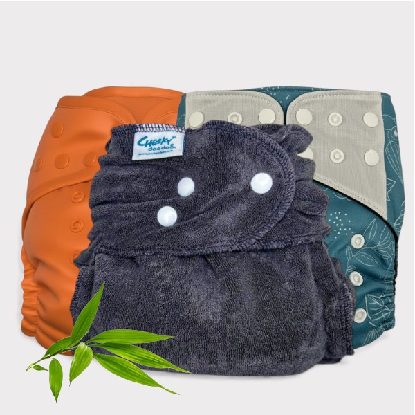 Cheeky Day & Night Nappy Trial Bundle | The Nappy Gurus