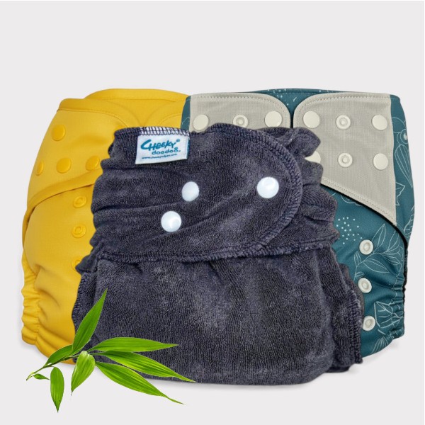 N.A.P./NAPPY CITY HEAVY〜/G-RAP Reusable Cloth Nappy in Safari Squad from Newborn to Potty