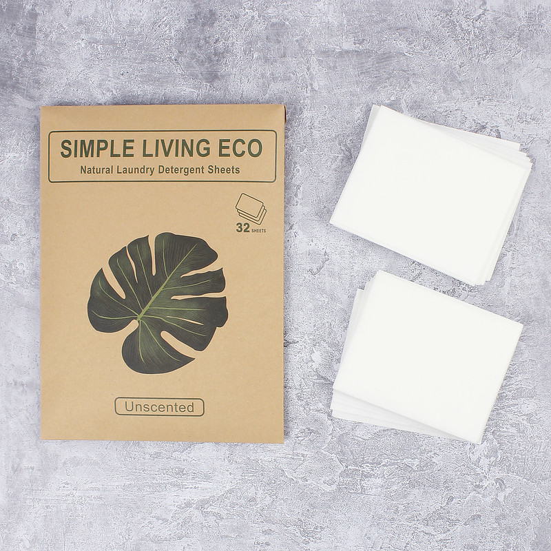 Simple Living Eco - Laundry Detergent Sheets
