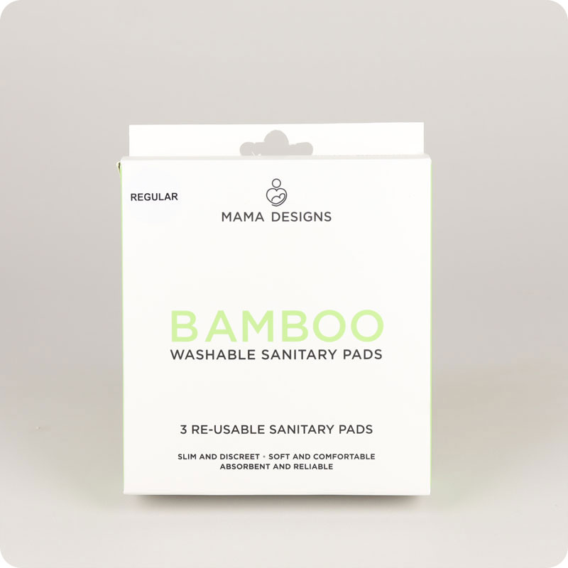 Mama Designs Reusable Sanitary Pads Regular - 3 Pack