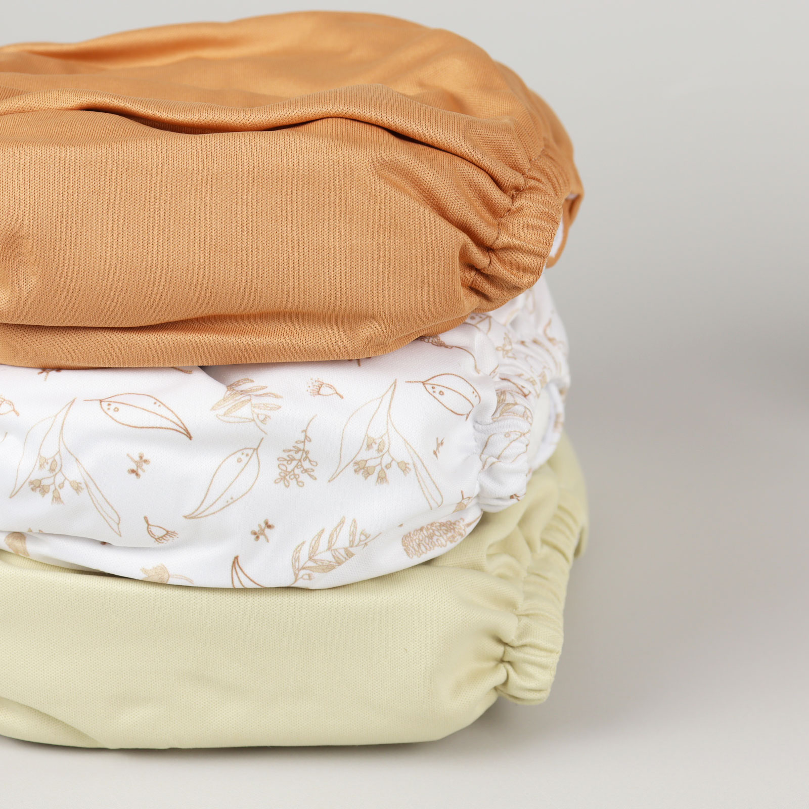 Bare & Boho One Size Nappy - 3 Pack - Earthy Flora