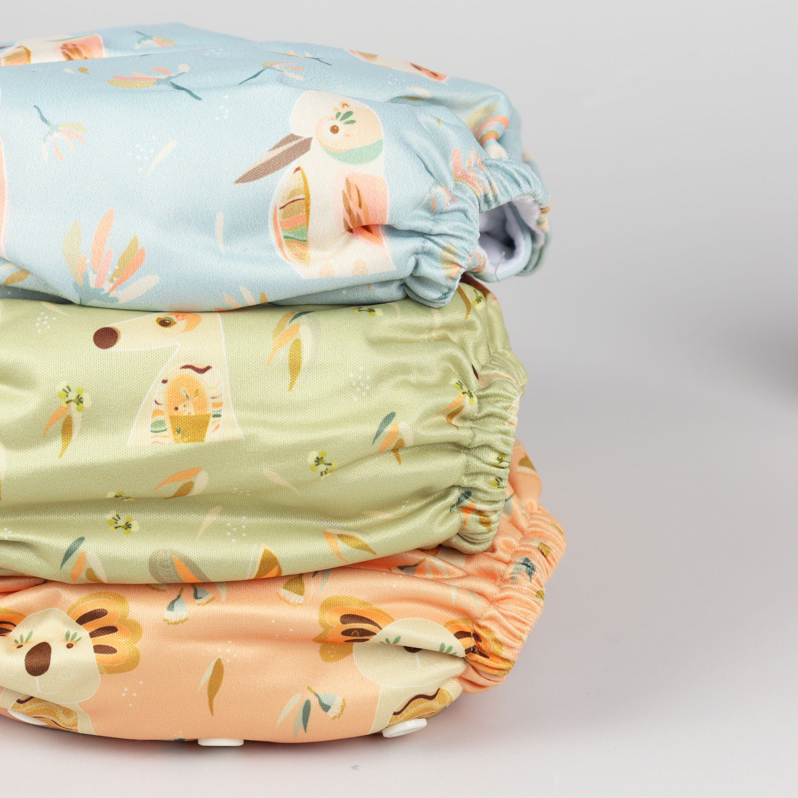 Bare & Boho Mini Hemp Newborn Nappy - 3 Pack