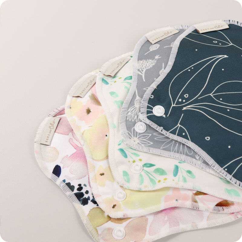 Bare & Boho Reusable Period Pads - Light