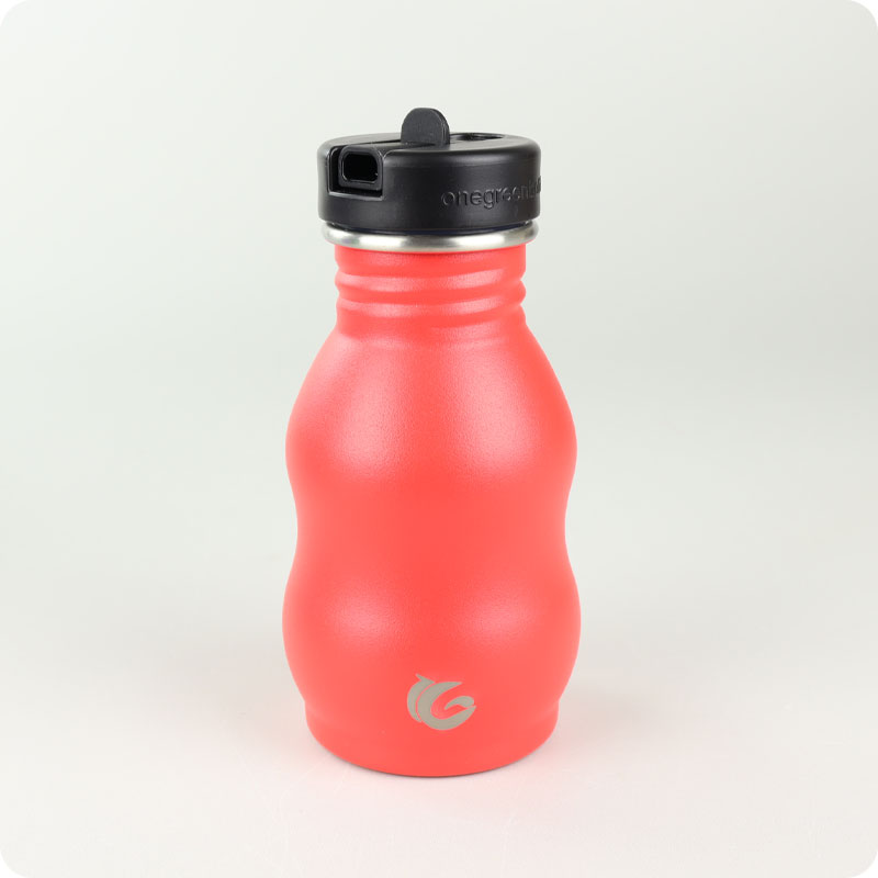 One Green Bottle Curvy Bottle 350ml - Underground Red