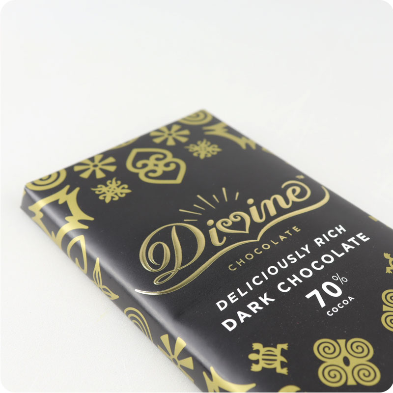 Divine Fairtrade Dark Chocolate 90g