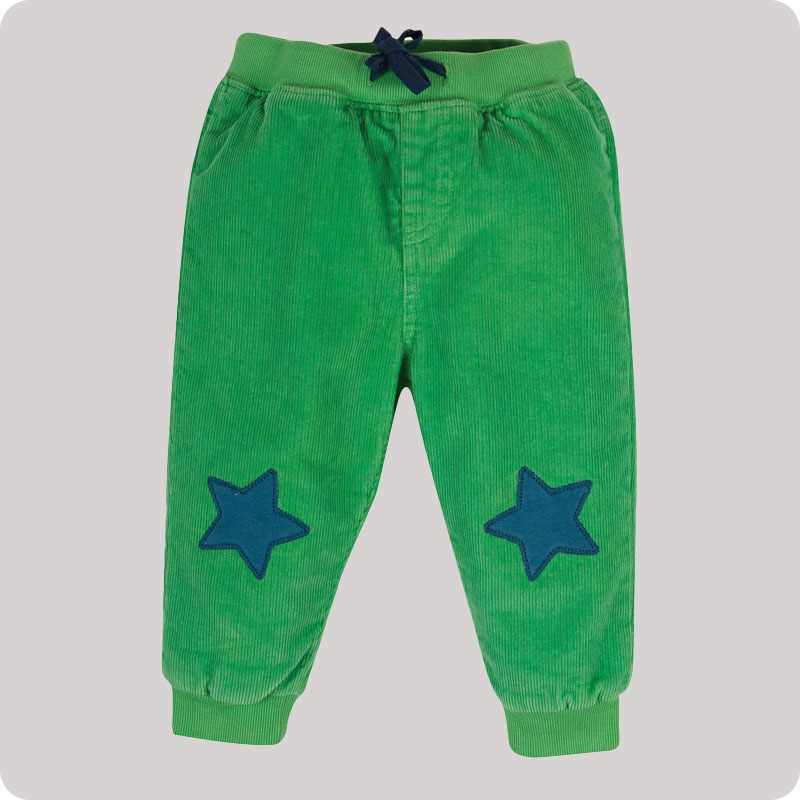 Frugi Cassius Cord Trousers - Green Star