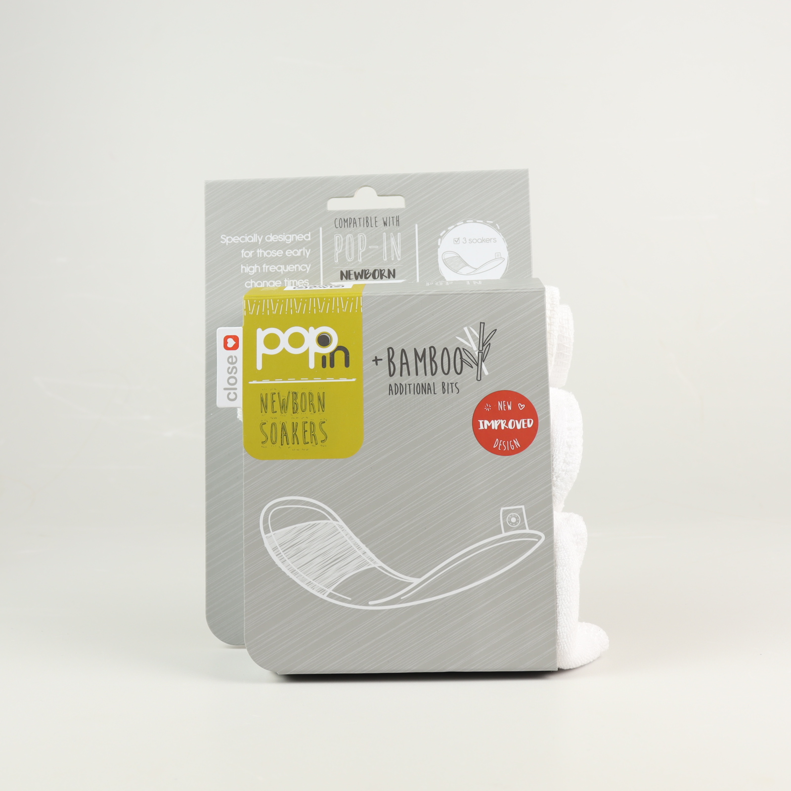 close pop in newborn soakers