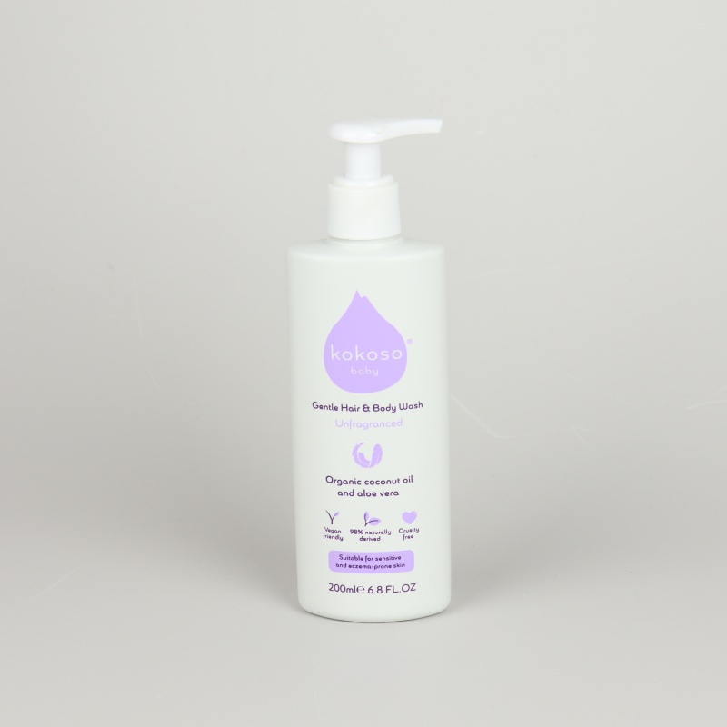 Kokoso Baby Hair & Body Wash - Fragrance Free