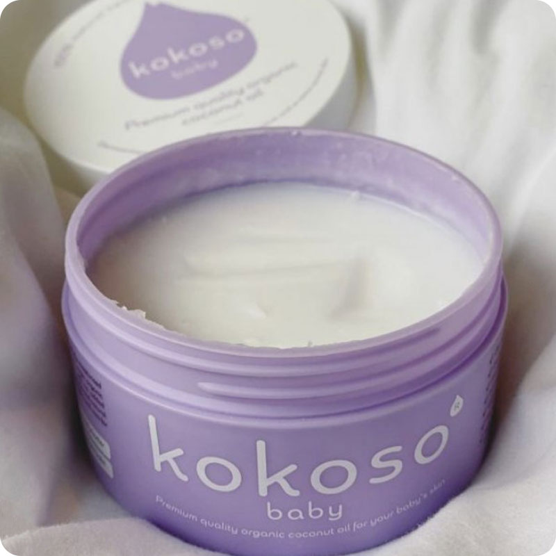 Kokoso Baby Natural, Organic Coconut Oil The Nappy Gurus