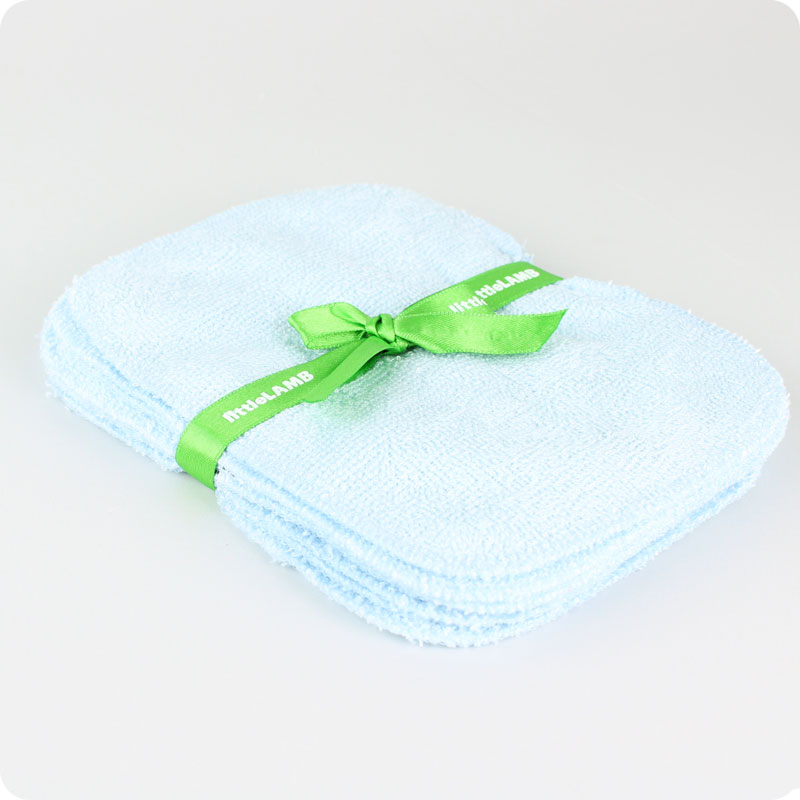 Little Lamb Bamboo Wipes - Duck Egg