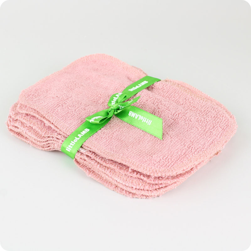 Little Lamb Bamboo Wipes - Blush