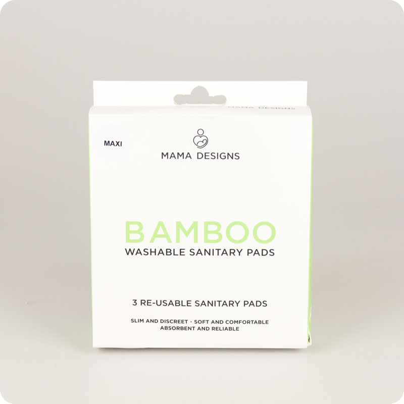 Mama Designs Reusable Sanitary Pads Maxi - 3 Pack