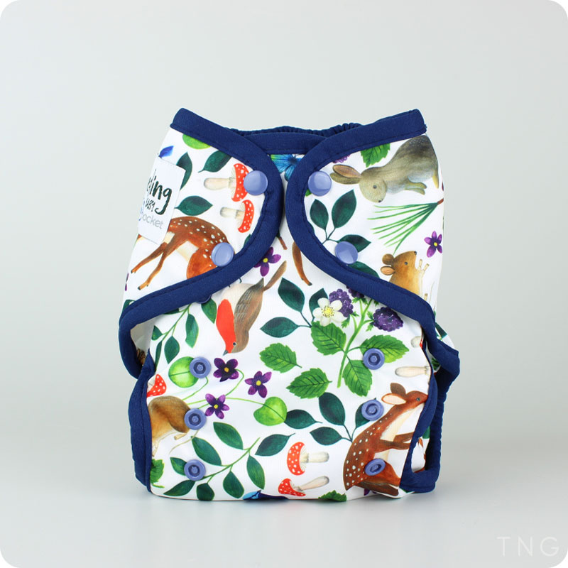 Pre-Loved Seedling Baby Multi-Fit Pocket Nappy