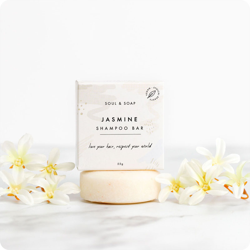 Soul & Soap Shampoo Bar - Jasmine