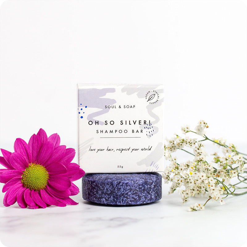 Soul & Soap Shampoo Bar - Oh So Silver