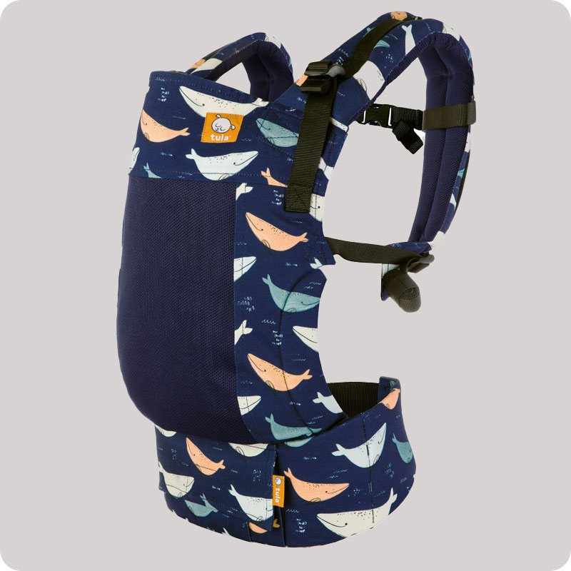Tula Free To Grow Coast Baby Carrier - Whale Watch