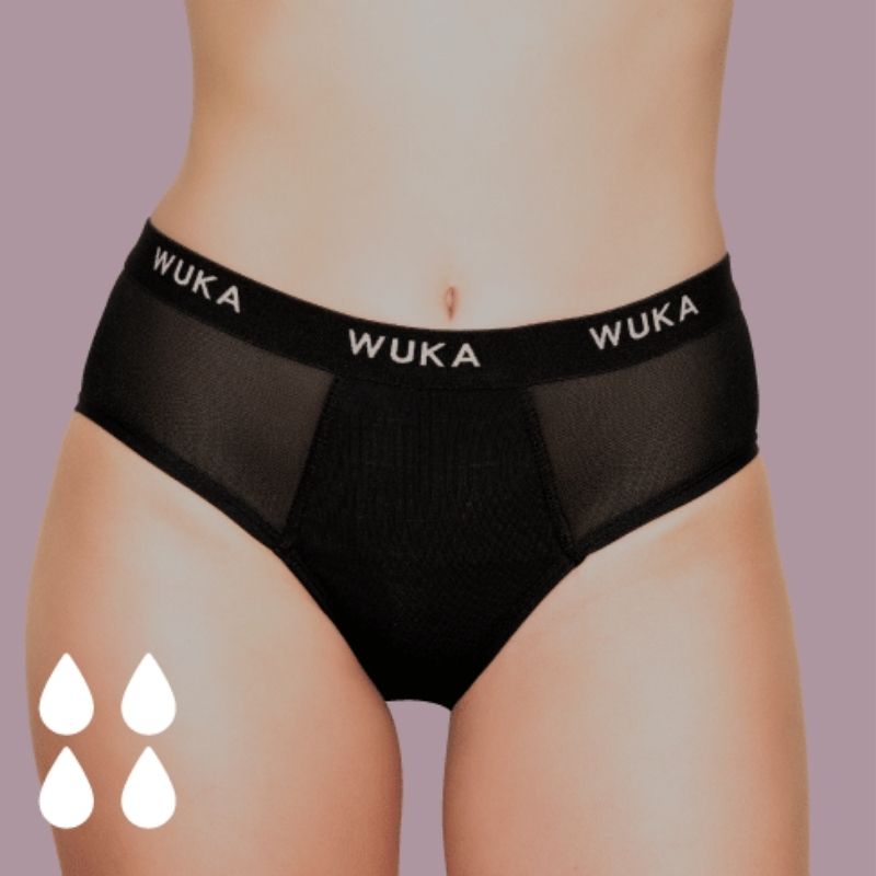 WUKA Midi Brief Period Pants - Heavy Flow