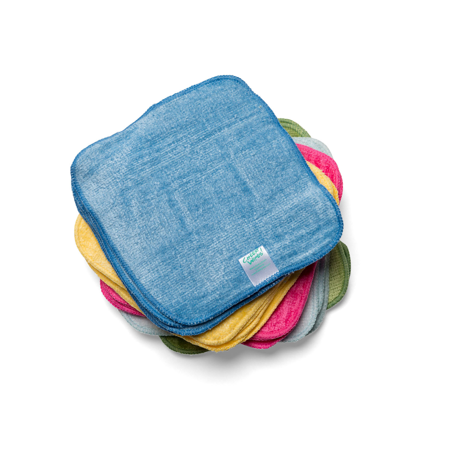 Rainbow Bamboo Wipes 25 pack