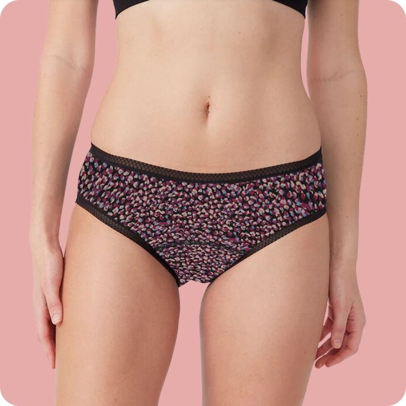 Love Luna Bikini Style Period Pants - Leopard Mocha