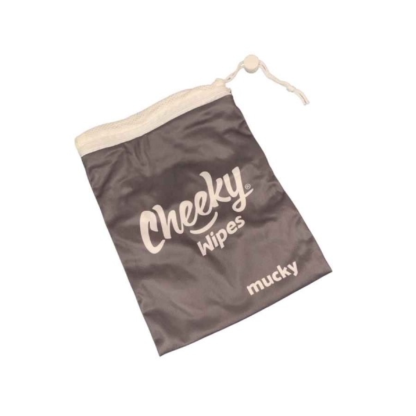 Cheeky Reusable Wet Wipes Pouch - Mucky Wipes