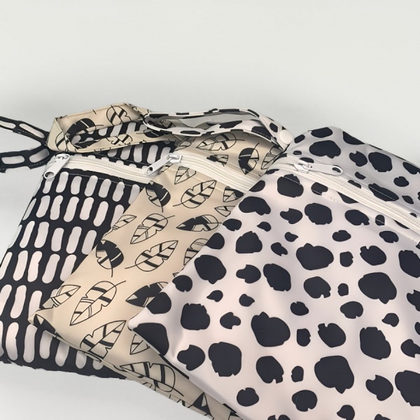 Luxury SMALL Double Zip Wet Bag | Wet Bathers Bag